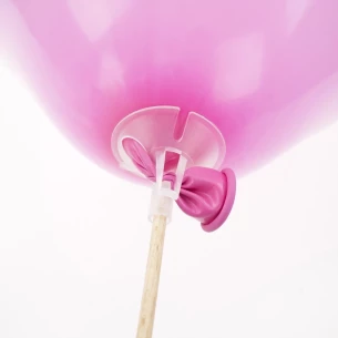 Metallisierter Ballon 30cm - Hellviolett