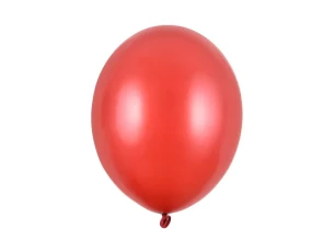 Metallisierter Ballon 30cm - Rot