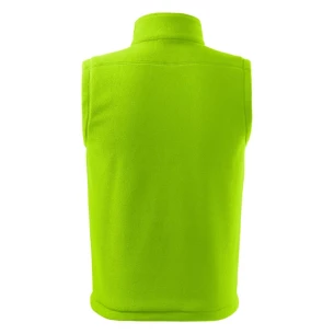 Unisex Fleece-Weste - Lindgrün