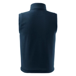 Unisex-Fleece-Weste - marineblau