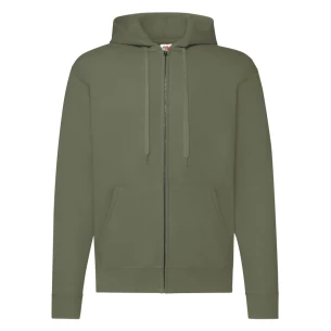 FOTL Sweatshirt mit Kapuze und Reißverschluss - Olive