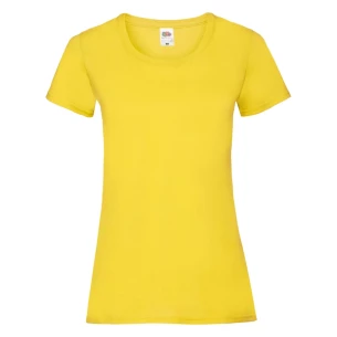 FOTL Lady-Fit ValueWeight T-shirt - Gelb