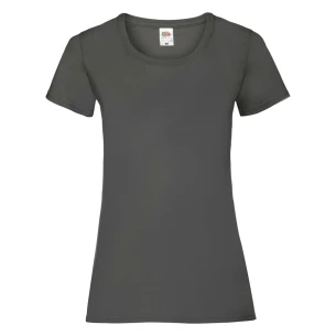 FOTL Lady-Fit ValueWeight T-shirt - Graphit