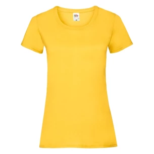 FOTL Lady-Fit ValueWeight T-Shirt - Dunkelgelb