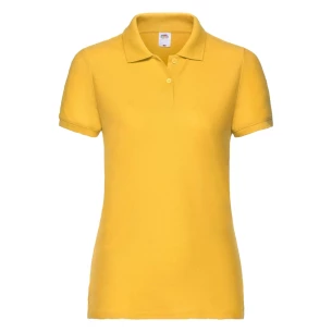 Damen-Poloshirt 65-35 - Dunkelgelb