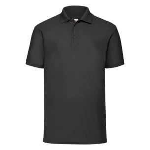 Herren-Poloshirt 65-35 - Schwarz