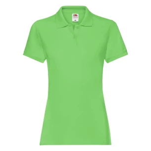 Fruit Of The Loom Premium Damen-Poloshirt - lindgrün