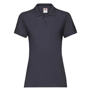 Fruit Of The Loom Premium Damen-Poloshirt - Dunkles Marineblau