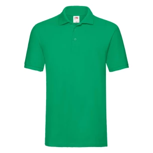 Fruit Of The Loom Premium-Poloshirt - Grün