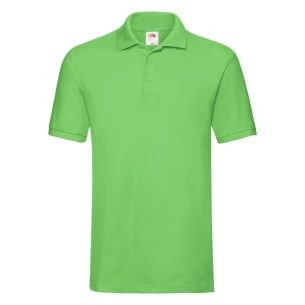 Fruit Of The Loom Premium-Poloshirt - Lime grün