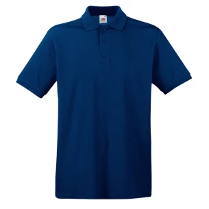 Fruit Of The Loom Premium-Poloshirt - Dunkles Marineblau