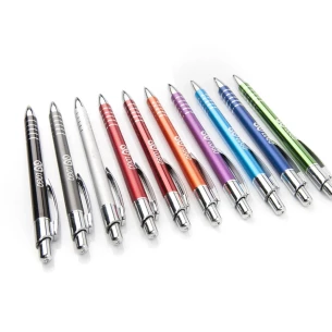 Kugelschreiber Porto - Kastanienbraun