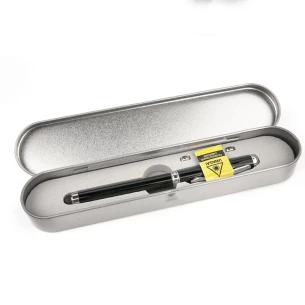 Stift im Laser-Etui - Schwarz
