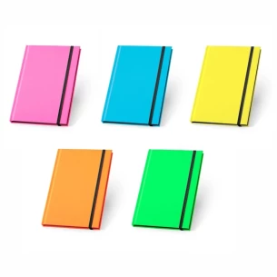 Notizbuch Neon A5 - Hellgrün