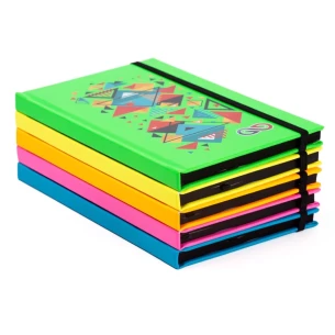 Notizbuch Neon A5 - Hellgrün