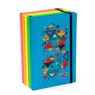Notizbuch Neon A5 - Hellblau