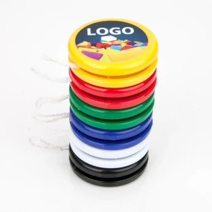 Plastik-Jo-Jo - Weiß