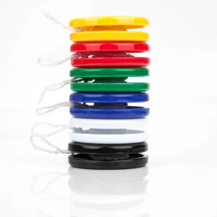 Plastik-Jo-Jo - Weiß