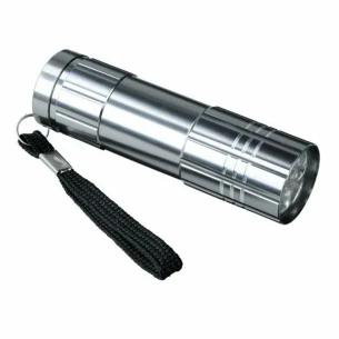 Led-Taschenlampe - Silber