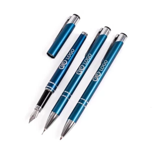 Cosmo Kugelschreiber/Bleistift-Set - Blau