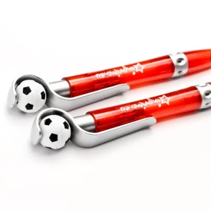 Fußball-Kugelschreiber - Rot